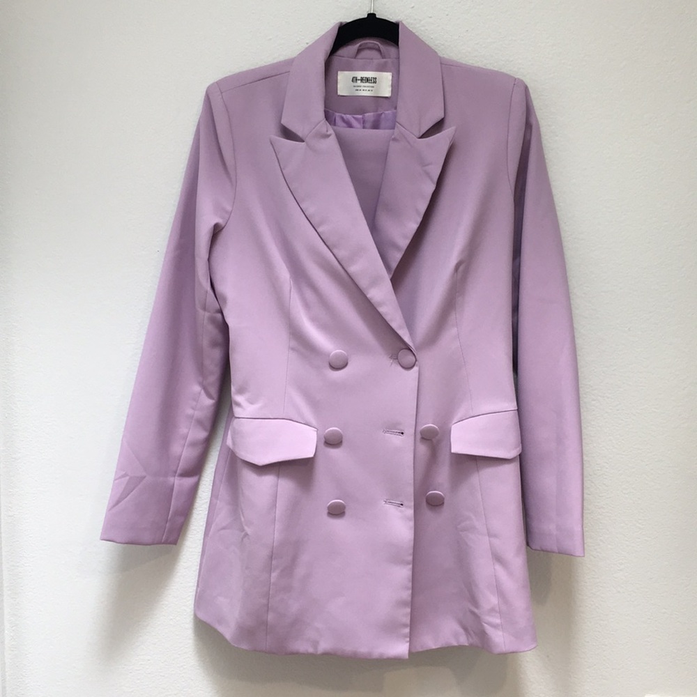 4th & Reckless || Purple Pant Suit || Size 8
